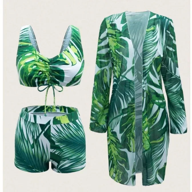 Maple Leaf Bikini Set
