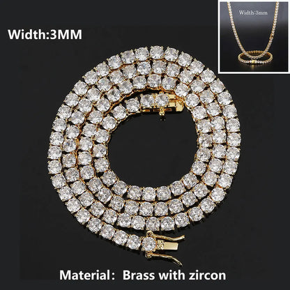 ICEBLING Iced Out CZ Tennis Necklace