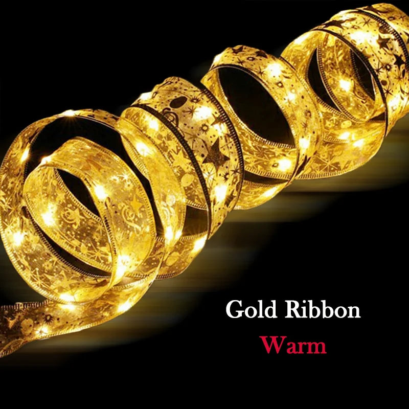 LED Christmas Ribbon Lights