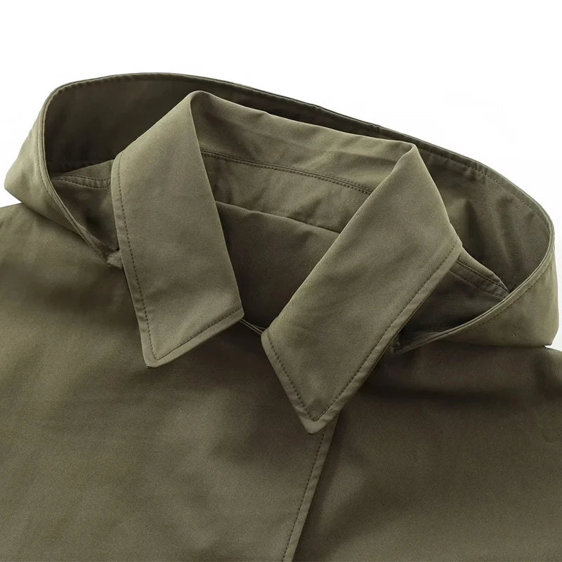Green Hooded Jacket