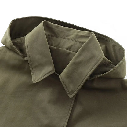 Green Hooded Jacket