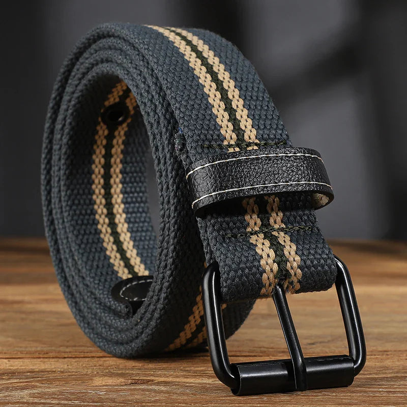 Extended canvas belt