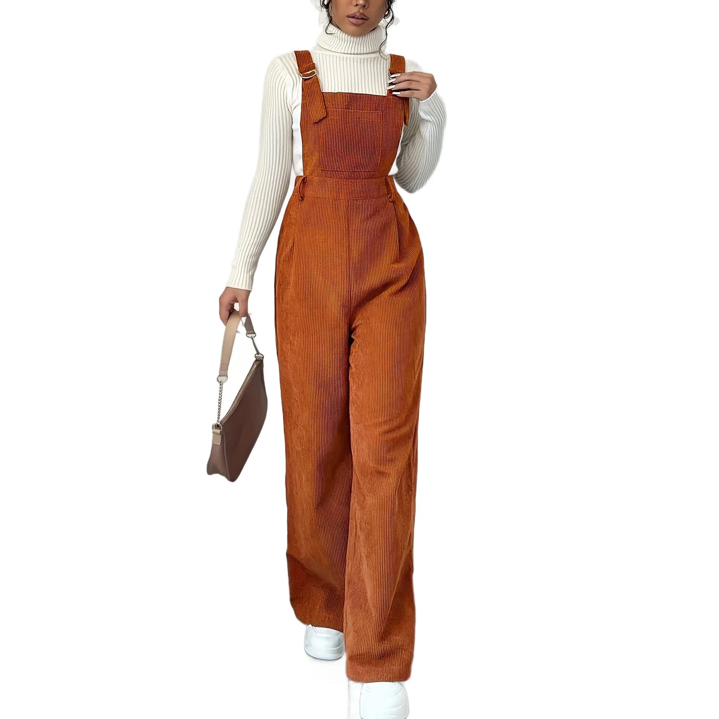 Corduroy Wide Pants