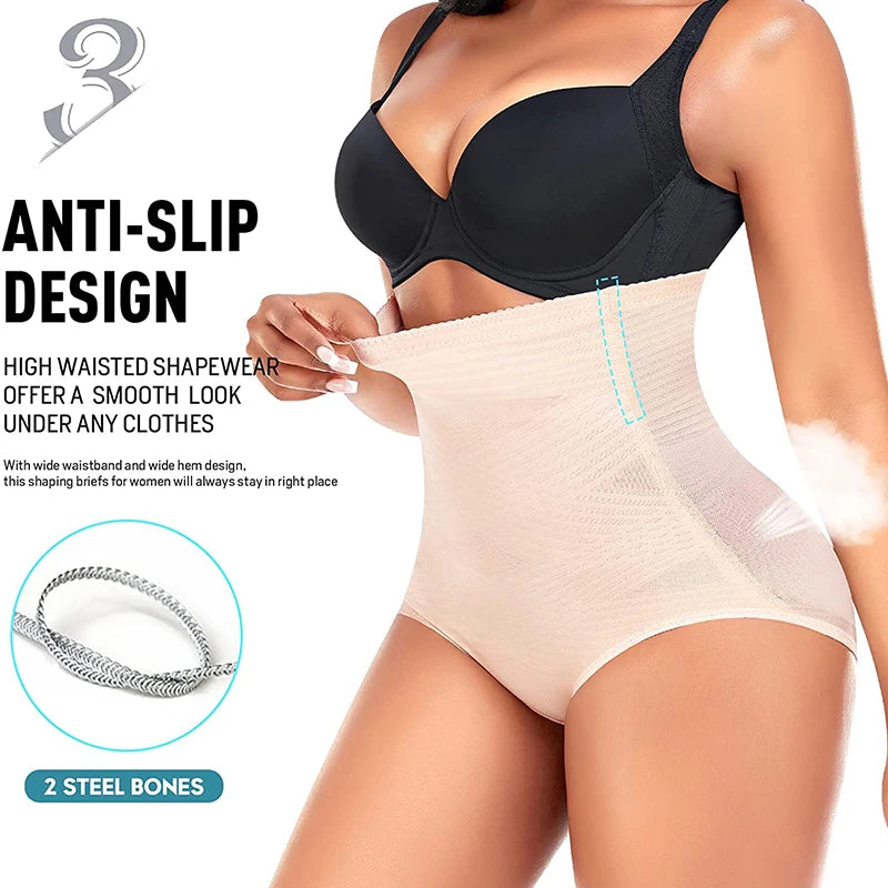 High Waist Tummy Control Shapewear Panties