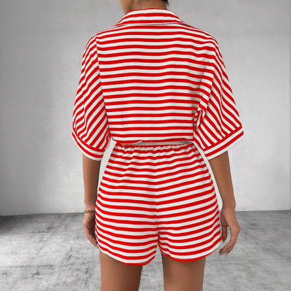 Striped Two-Piece Set