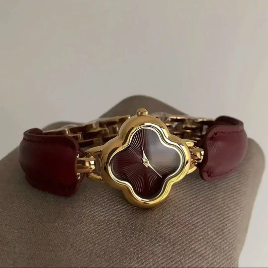 Fashion Flower Dial Women’s Watch