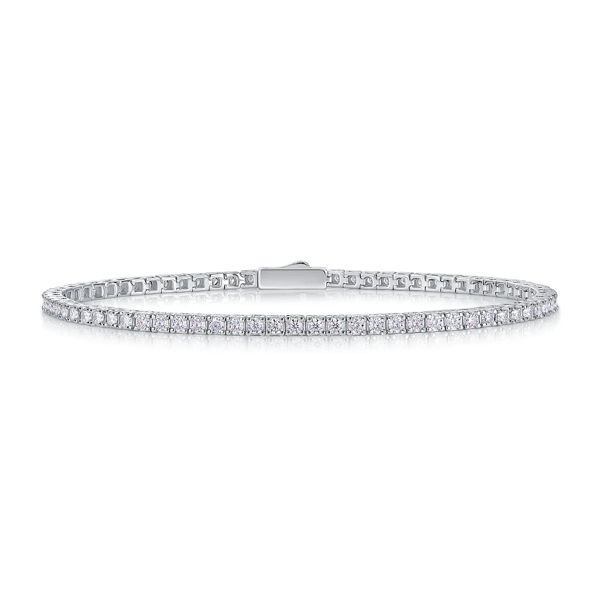 Elegant Moissanite Tennis Bracelet