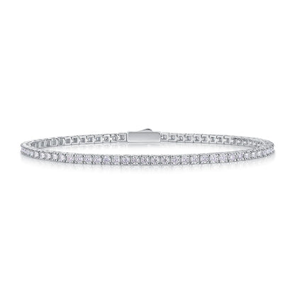 Elegant Moissanite Tennis Bracelet