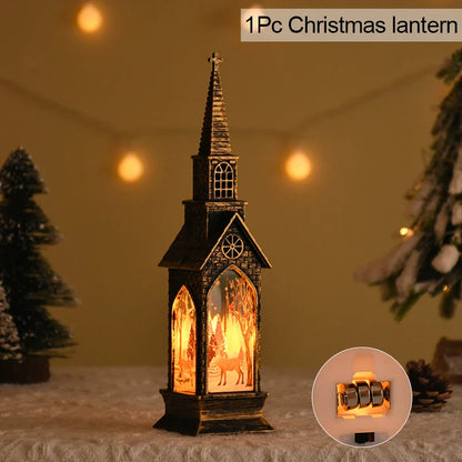 Snowman Lantern Ornament