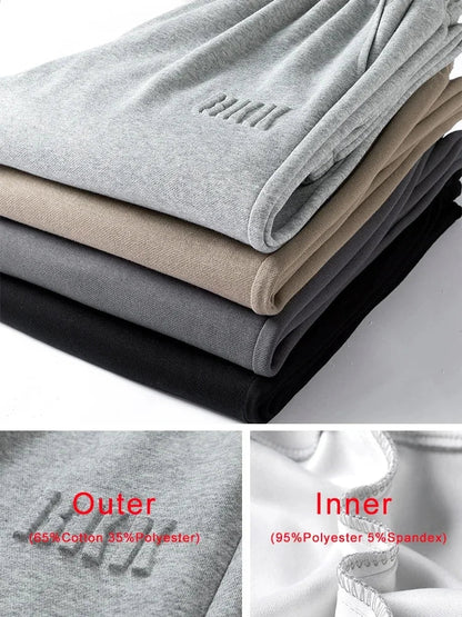 Baggy cotton joggers