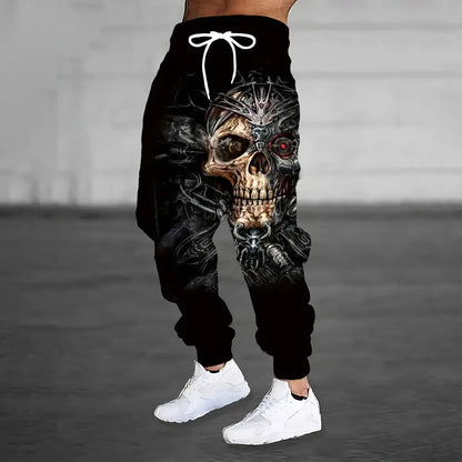 Lion print sweatpants