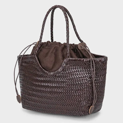 Genuine Leather Cowhide Tote Bag