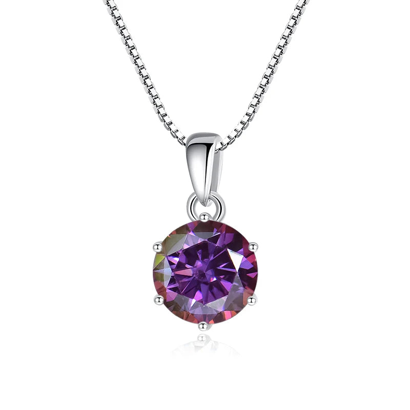 Moissanite Pendant Necklace