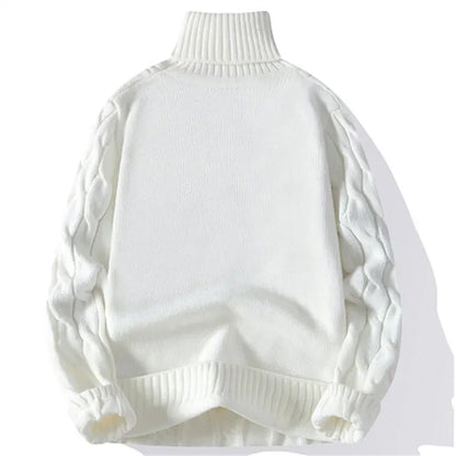 Men’s Turtleneck Knit Sweater
