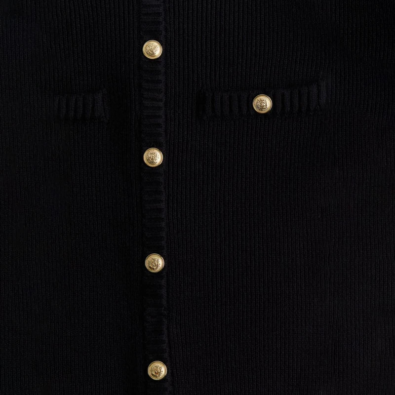 Ribbed Knit Mini Dress