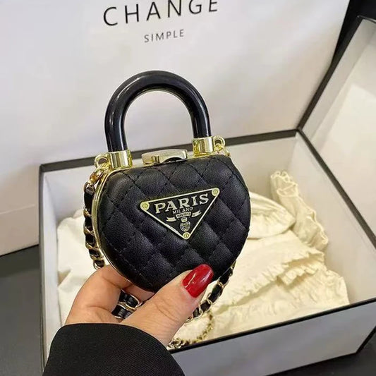 Mini Retro Diamond Texture Handbag
