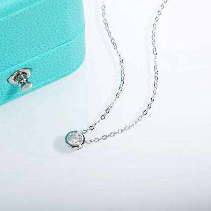 Moissanite Pendant Necklace