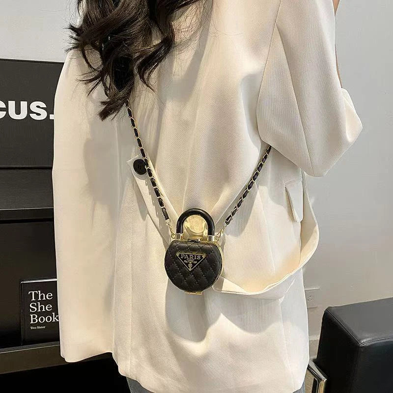 Mini Retro Diamond Texture Handbag