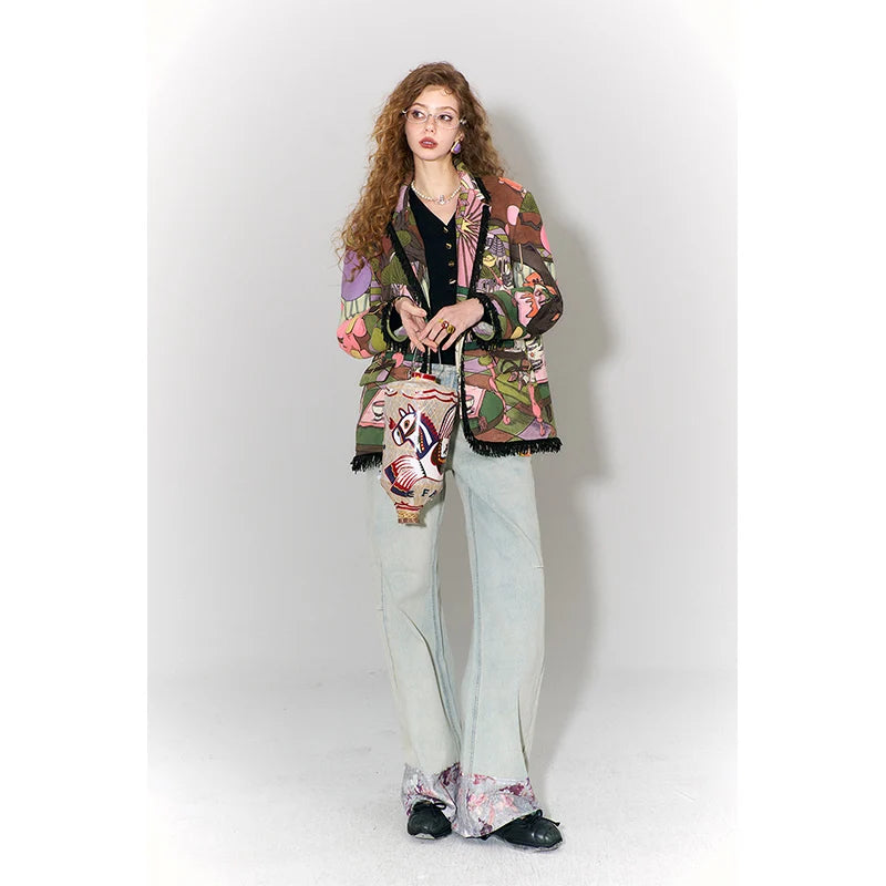 Boho Fringe Cardigan