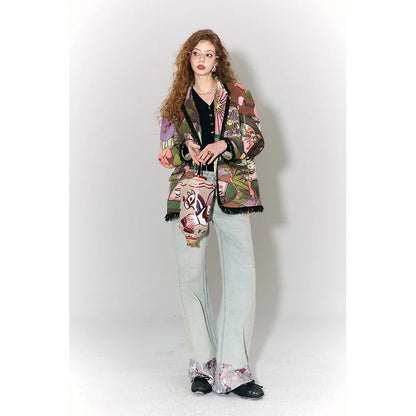 Boho Fringe Cardigan