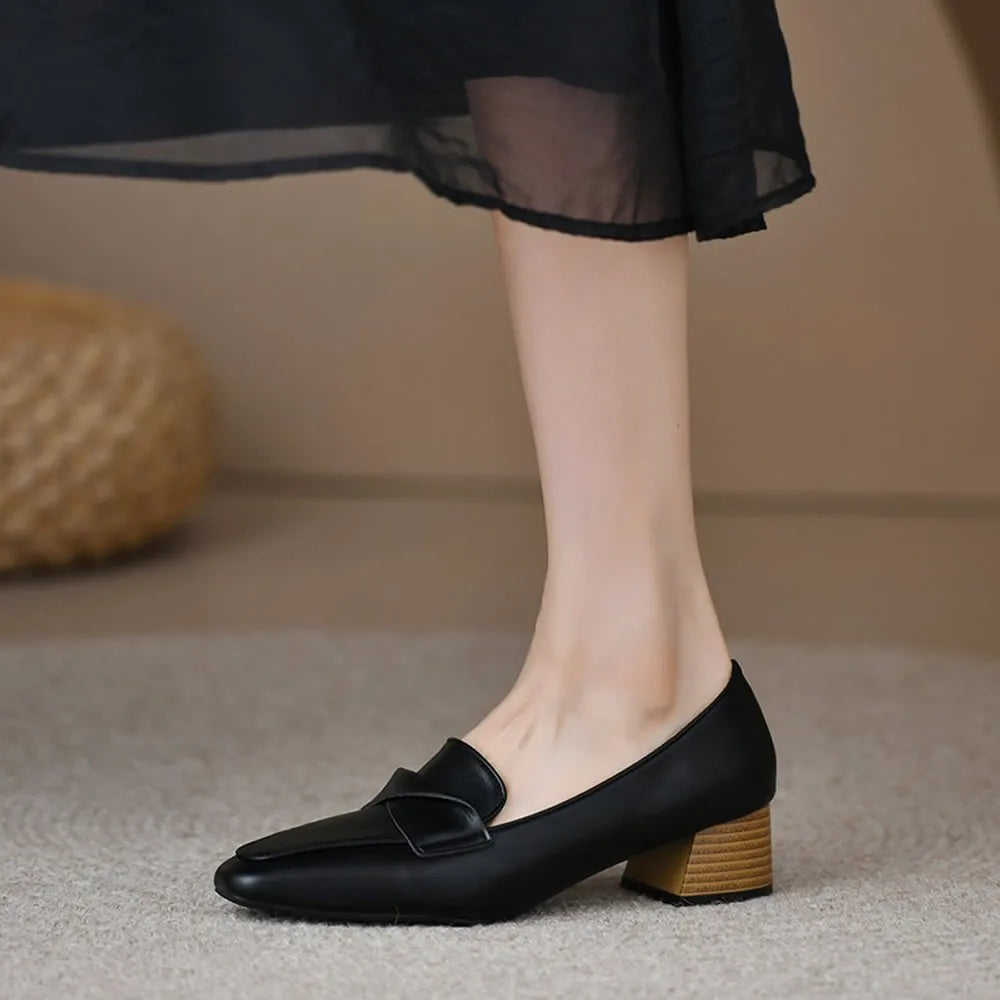 Square Toe Pumps