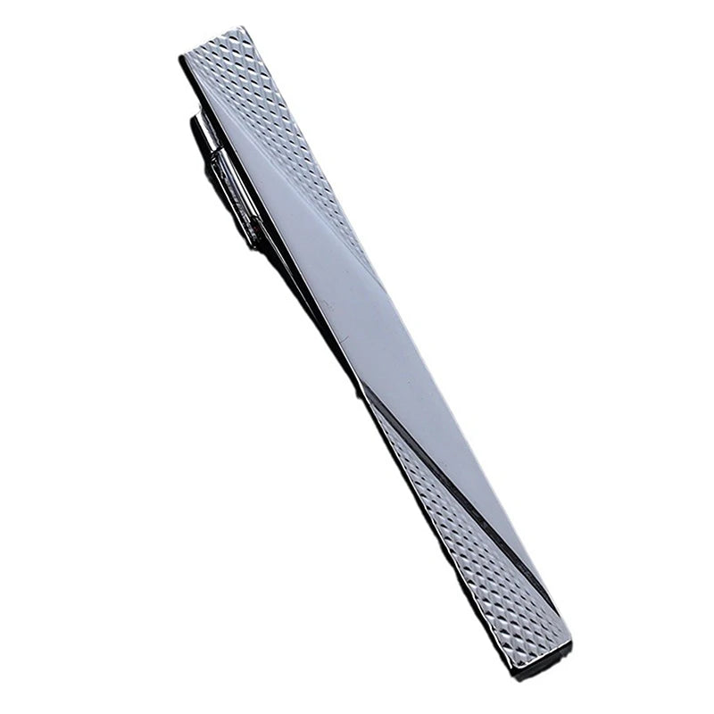 Gold Tie Clip With Chain