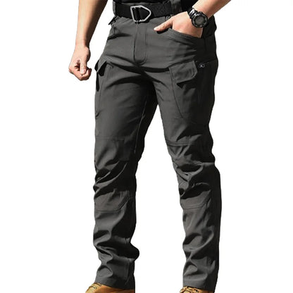 Solid cargo pants