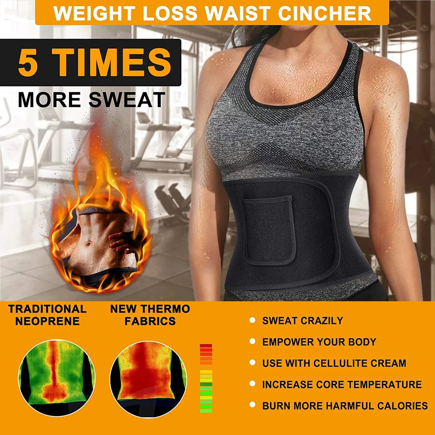 Waist Trainer Belt for Men & Women