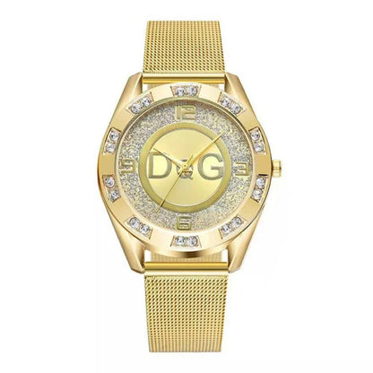 Luxury Diamond Mesh Watch