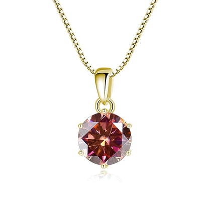 Moissanite Pendant Necklace