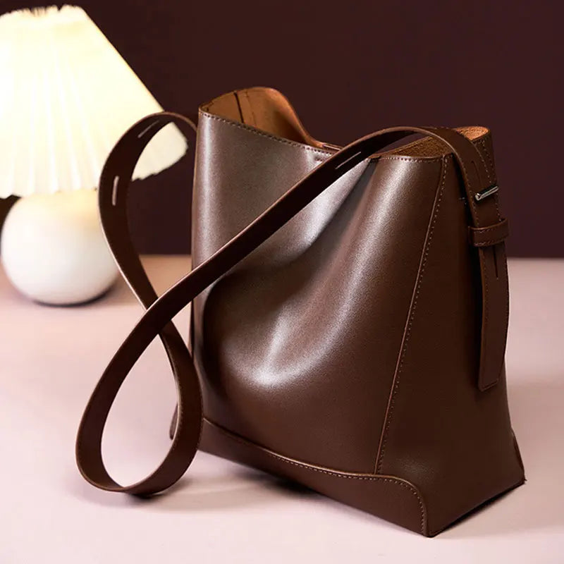 Cowhide Bucket Bag