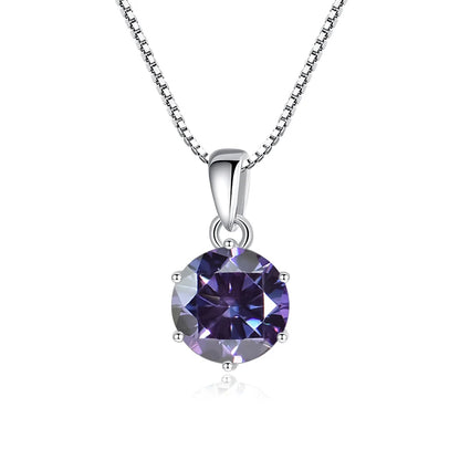 Moissanite Pendant Necklace