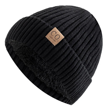 Two-Tone Fur Lined Winter Beanie