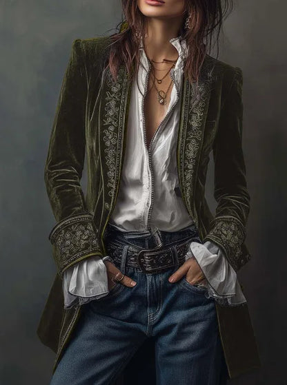 Retro Velvet Jacket