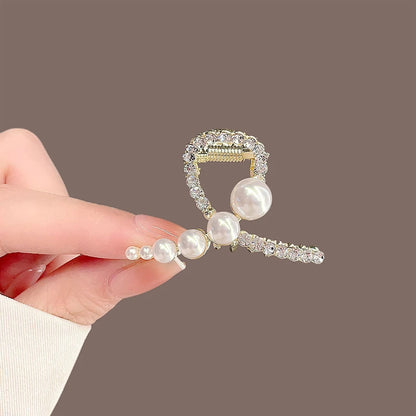 Pearl Geometric Hair Clip