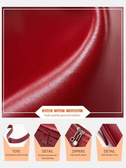 Premium Leather Hobo Bag