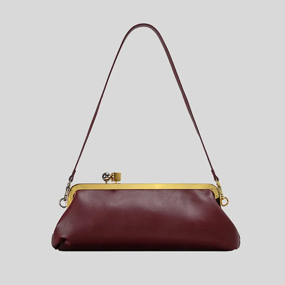 Long Kiss Lock Clutch