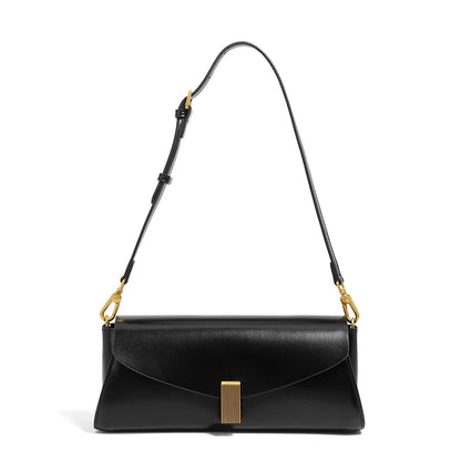 Square Leather Shoulder Bag