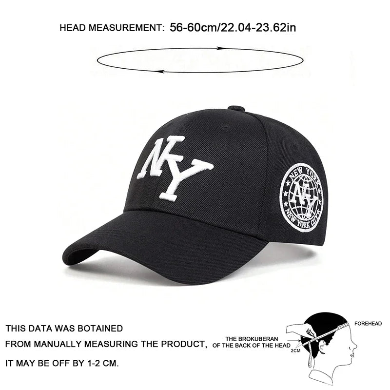 Letter Embroidery Cap
