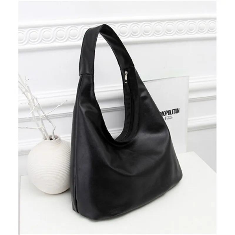 High Capacity PU Dumplings Tote Bag