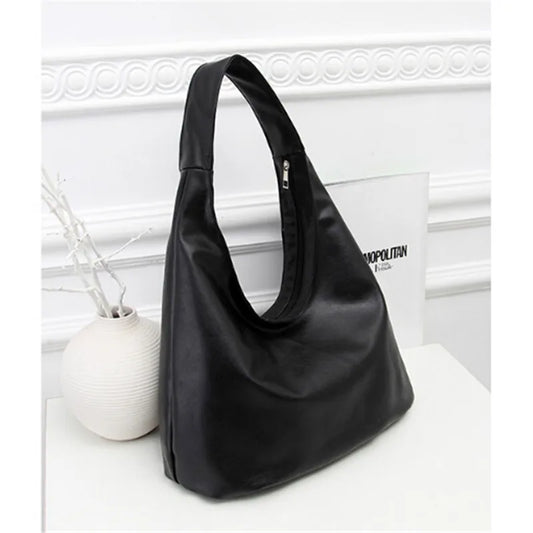 High Capacity PU Dumplings Tote Bag