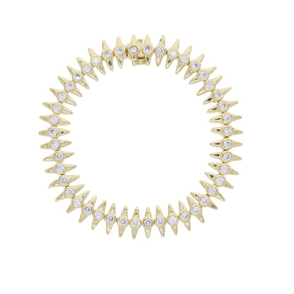 CZ Spike Bracelet