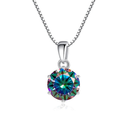 Moissanite Pendant Necklace
