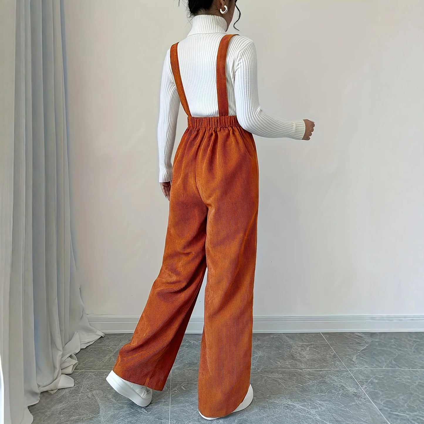 Corduroy Wide Pants