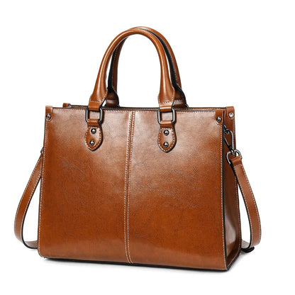 Genuine Leather Tote Bag