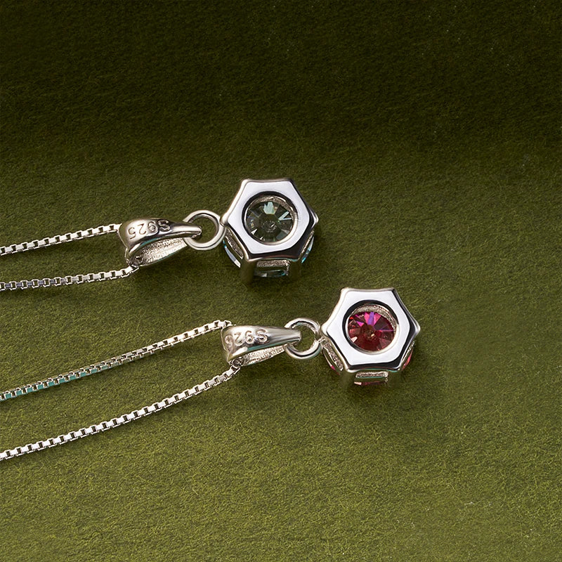 Moissanite Pendant Necklace