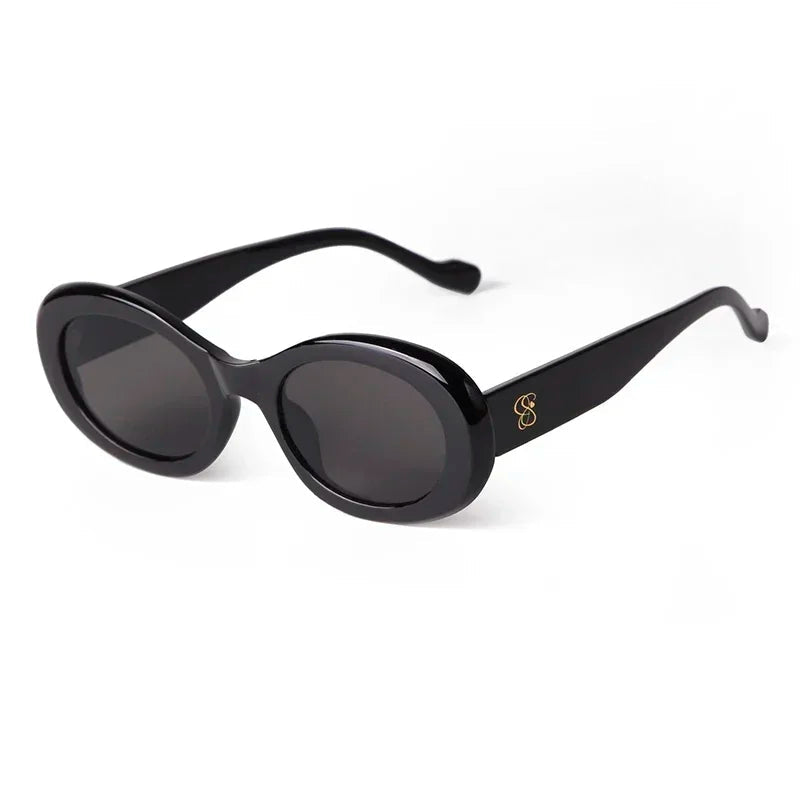 ZXIAC Oval Frame Vintage Sunglasses