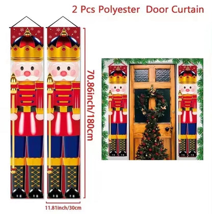 Christmas Hanging Door Banner