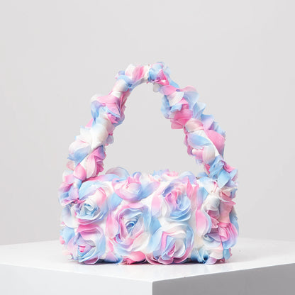 Floral Small Square Party Bag