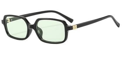 Luxury Vintage Rectangle Sunglasses